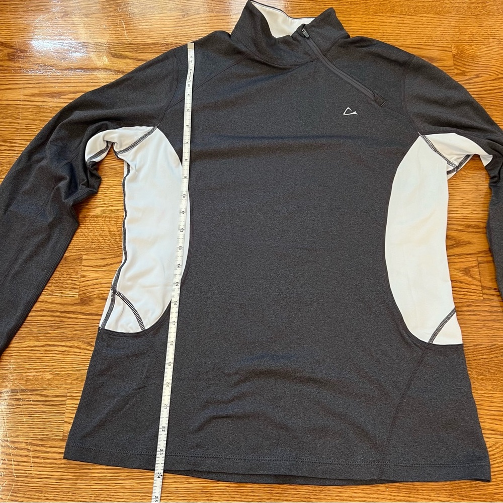 Paradox Grey 1/4 Zip Base Layer Longsleeve - Picture 13 of 14
